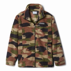 Columbia Zing™ III Printed Skinna Jacka Pojkar Gröna/Camo (PRSAF9256)